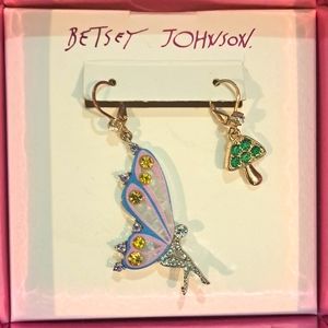 New Betsey Johnson earrings
